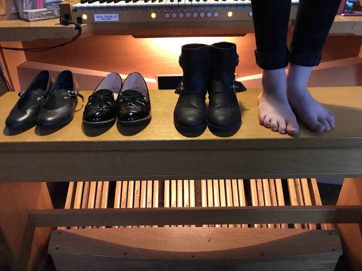 verschillende orgel schoenen kopen